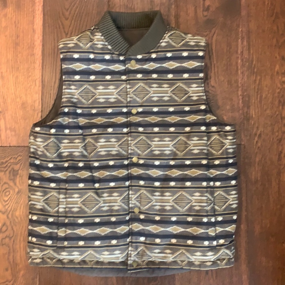 Reversible Pendleton Vest MD - Picture 5 of 5